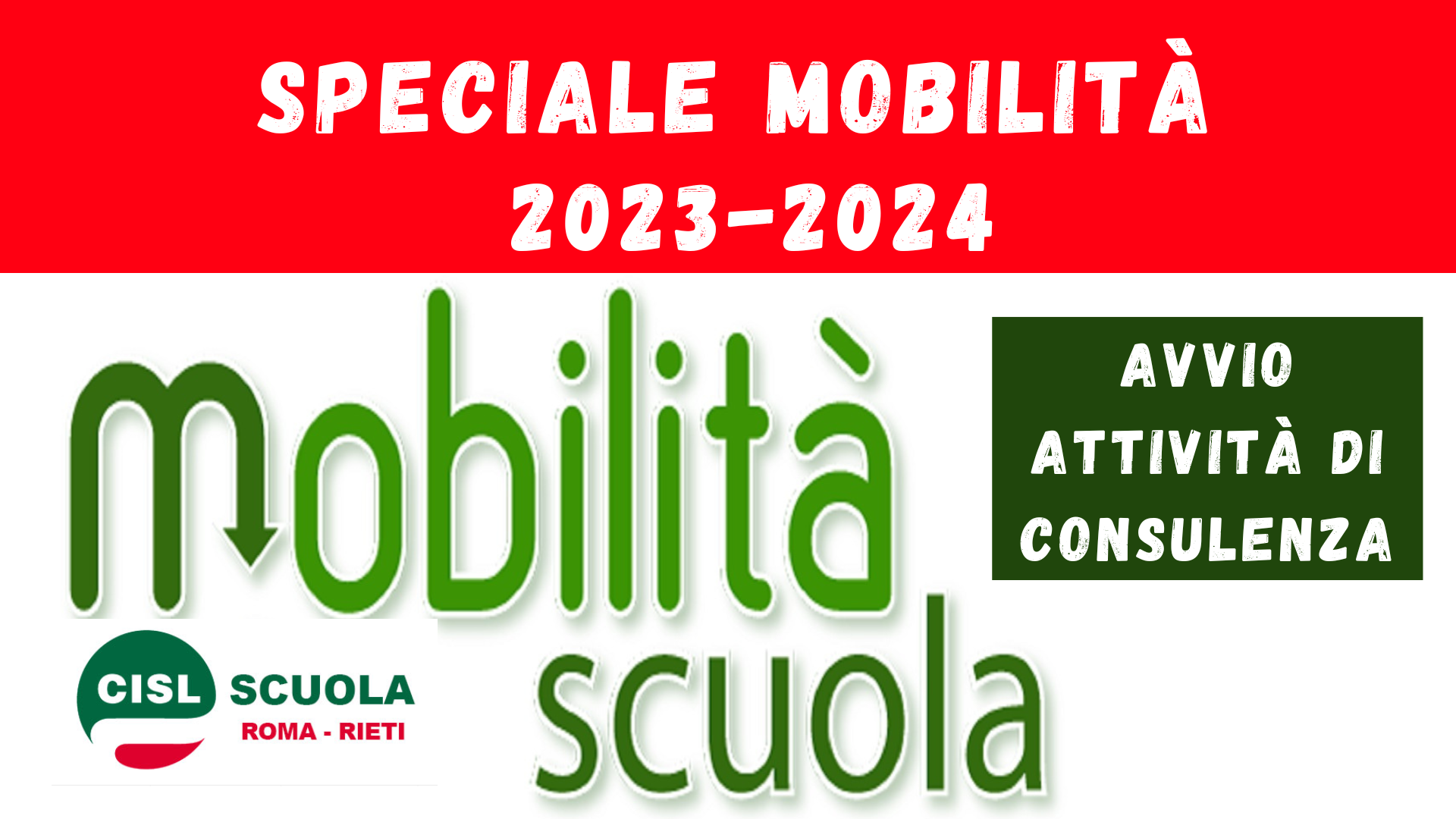 Mobilità 2023/2024: La Cisl Scuola Di Roma E Rieti Avvia L’attività Di ...